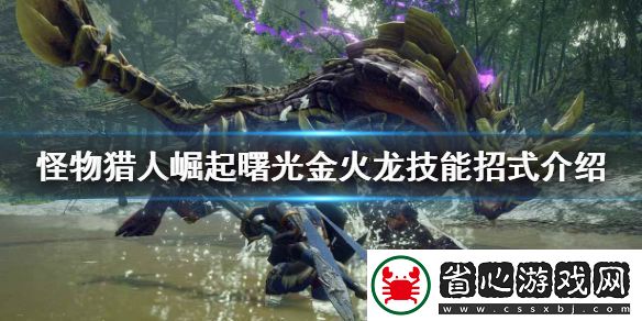 聊聊怪物獵人崛起金火龍怎么打-黎明金火龍技能招式介紹