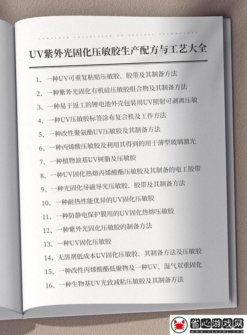 各種膠配方大全視頻