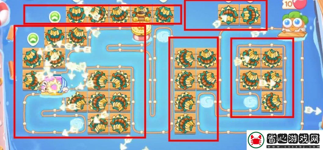 保衛(wèi)蘿卜4暖暖湯泉第1關(guān)滿星攻略圖文一覽
