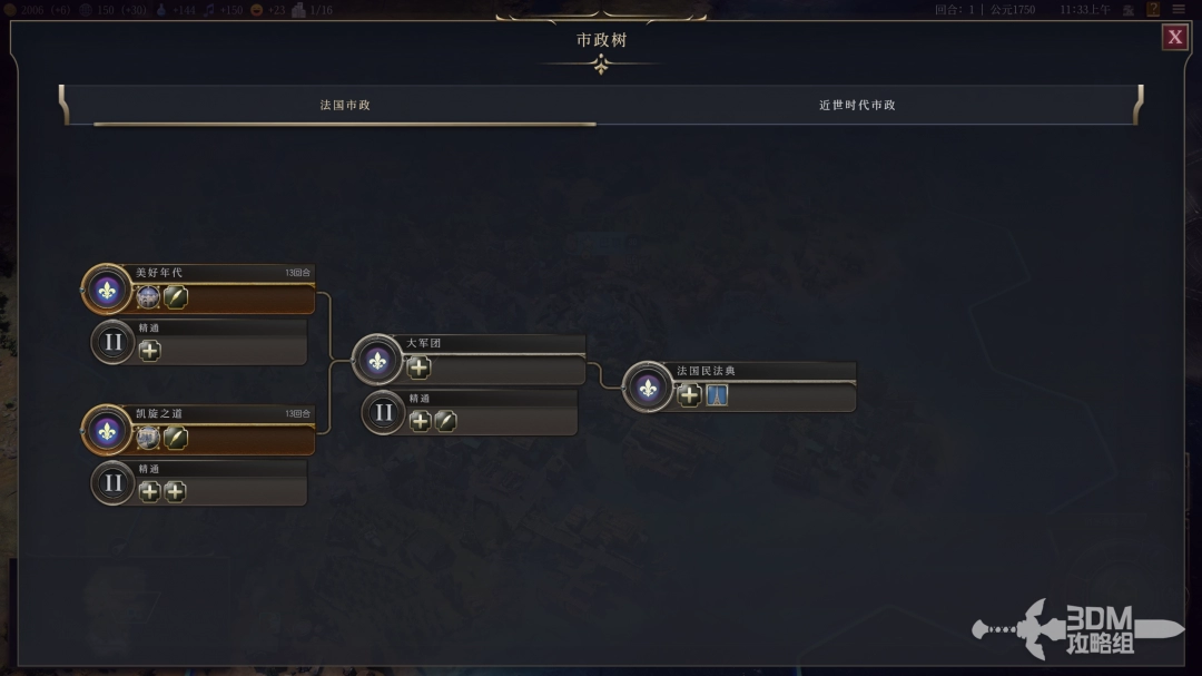 文明7法蘭西帝國文明特性介紹
