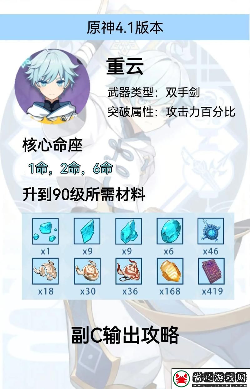 原神重云天賦加點(diǎn)全攻略