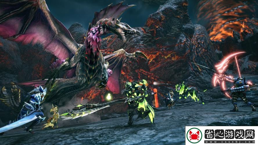 怪物獵人曙光-巨甲蟲震撼登場-瘴氣熔巖雙谷挑戰升級
